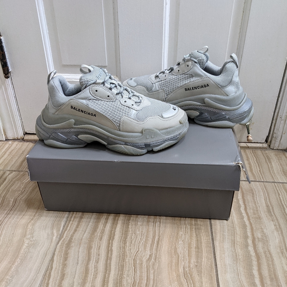 Balenciaga Triple S Blue Sneaker